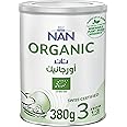 Nestle NAN Stage 3 Organic Growing Up Formula, Baby Milk, From 1 to 3 Years, 380g, Tin