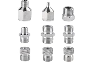 SAGUD Adaptador de aerógrafo para compresor y Manguera de aerógrafo