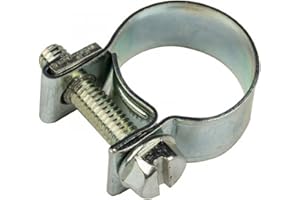 SMARTHOME Homesmart Stage-A77-Var 4 x Mini Fuel Line Jubilee Hose Clips Clamps Diesel Petrol Pipe Coolant Radiator, 11 - 13mm