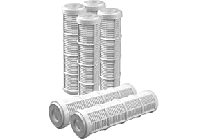 FILTROTECH Filtereinsatz für Vorfilter Gartenpumpe waschbare Ersatzkartusche 10 Zoll Sandfilter für Hauswasserwerke (6er Pack)