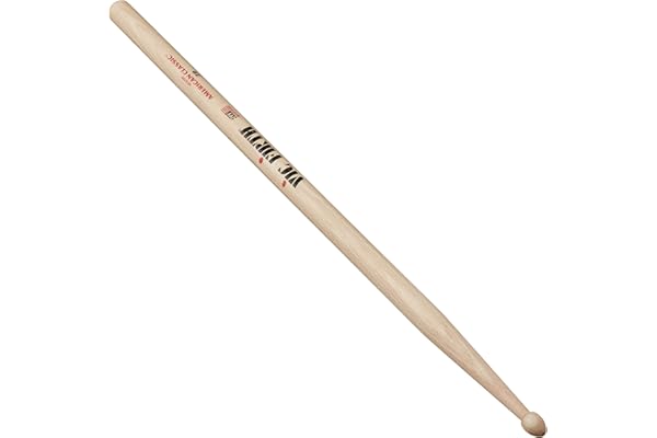 Vic Firth American Classic 2B Baguettes, Caryer Américain, Bout en Bois