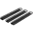 GBC Plastic Binding Combs 21R 51.0mm with 450 Sheet Capacity, Black (Box of 50)