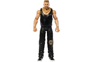 WWE Figurine Superstar Articulée Pat Mcafee (15Cm) Collection Élite avec Accessoires, À Collectionner, Jouet Enfant, Dès 3 Ans, HKP40