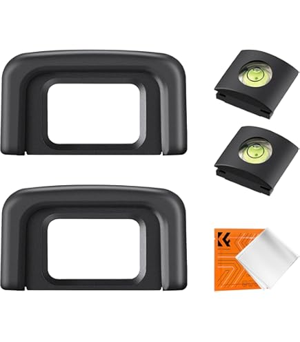 YINETTECH 2 Pezzi Oculare DK-20 Per Nikon - Mirino Di Protezione Per Fotocamere - Foto 6