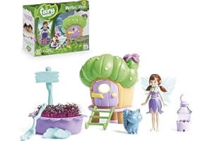 My Fairy Garden Nettles' Nook | Grow & Accessorize Your Magical Fairy Garden | Comes With 11 Pieces Including Purple Radish Seeds & A Fairy Field Guide | For Ages 4+