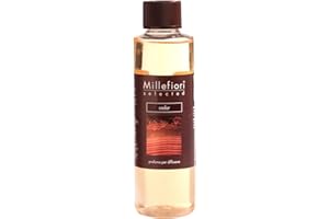 Millefiori Milano – Cedro habitación difusor Recarga 250 ml seleccionado, marrón, 5.1 x 0,4 x 17,2 cm
