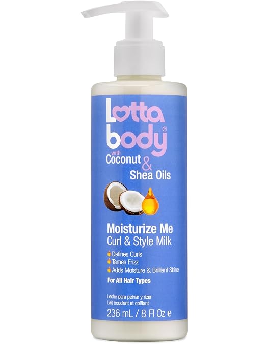 Lotta Body Milk Honey Restore Me Cream Conditioner - Tiefenpflege Für Natürliches Haar, 300 Ml