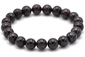 Miracles Minéraux Bracelet perle ronde 8 mm, pierre naturelle, création artisanale française, plus de 80 choix