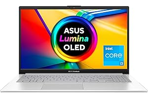 ‎ASUS ASUS Vivobook Go 15 OLED Laptop | 15,6" Full-HD 16:9 OLED Display |Intel Core i3-N305 | 8 GB RAM | 512 GB SSD | Intel UHD Graphics | Windows 11 | QWERTZ Tastatur | Cool Silver