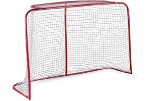 Nordic ProStore Prosport Porta da Street Hockey 160 x 115 x 58 cm Rosso - per Street Hockey, Hockey Ghiaccio, Floorball e Giochi da Giardino – Hockey Porta per Bambini e Adulti