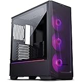 Phanteks G360A Midi Tower Negro, Transparente