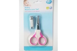 RSW First Steps Baby Manicure Set with Scissors & Nail Clippers