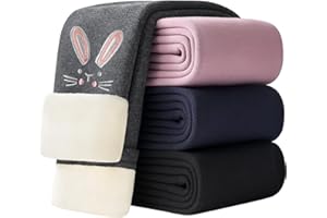 Adorel Leggings Forrados Calentitos Pantalones Invierno Algodón Niña