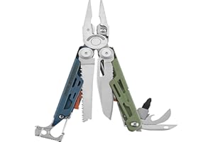 Leatherman Signal Multiherramienta - 19 Herramientas Para Camping y Supervivencia, Tundrascape
