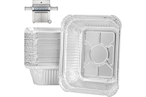 WEBROIL 62007 Grill-Fettschaleneinlagen für Napoleon-Grillzubehör, Prestige 500 Teile, Einweg-Tropfpfanneneinlagen für Prestige pro/I/II, Prestige V, Rogue, Mirage, Ultra Chef Serie, 40 Packungen