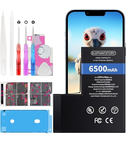 Audiosystem BATTERIA COMPATIBILE per per ONEPLUS NORD 3 5G CPH2491 CPH2493 SUPERVOOC PILA Con Capacità Originale 5000 MaH (2500MaH X2) BLP925 RICAMBIO Sostituzione
