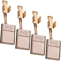 6 PièCes Balais Charbon Cuivre 440 Brosse Charbon Moteur Cb440 Balai De Charbon 440 Balais Charbon 440 Pour Perceuse Visseuse Outil Electrique 95040509