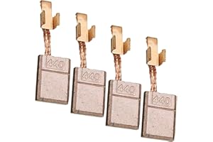 GREACESRIO Charbon CB 440 pour Perceuse Visseuse, 4Pcs Balais de Charbon en Cuivre pour CB440, Charbon Visseuse DDF456, Balais de Charbon 18 V/14,4 V pour Moteur DHP456/DDF456/BDF452/DTD14