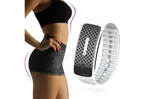 GLSAYZU Josfit Bracelet à Ultrasons, Bracelet Josfit, Bracelet a Ultrason, Bracelet En Titane Lympunclog, Bracelet Réglable Pour Hommes Et Femmes (Blanc)