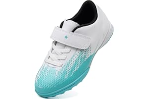 Lvptsh Boys Girls Football Boots Kids Astro Turf Trainers Soccer Shoes Indoor Outdoor School Professional Football Competition Sneakers