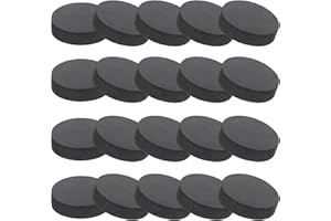 PATIKIL 20 Stück Gummi Unterlegscheiben,Durchmesser 30mm Hoch 6mm Gummidichtung Rund, Schalldämpfung Gummiringe Flachdichtung für KFZ-Bereich, Motorradmontage