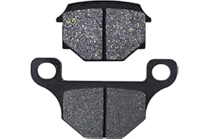 TOURISM AHL 1 Paar Vorne/Hinten Bremsbeläge für Rieju MRT 50 (Single piston caliper) 2009-2015