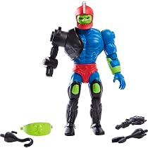 Masters Of The Universe Origins – Trap Jaw Actionfigur, Ca. 14 Cm, 16 Gelenke, Mit Zubehör & Mini-Comic – Bösewicht Aus Den 80ern