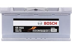 Bosch S5015 Batería de coche 110A/h 920A tecnología de plomo-ácido para vehículos sin sistema Start y Stop
