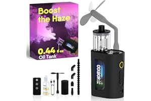 COLBOR CF3 Portable Fog Machine, 2025 New Release 30W Mini Handheld Smoke Machine for Photography with Remote Control, Small Fogger Haze Maker with 60° Tilt-Protection for Indoor Outdoor Party Cosplay