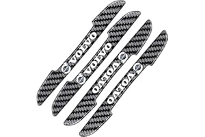 LKILFUWX 4Pcs Car Door Edge Protectors, For Volvo XC90 XC70 XC60 XC40 V90 V70 V60 V40 Anti-Scratch Car Door Protection Strip Buffer Trim Front and Rear Bumper Guard,B