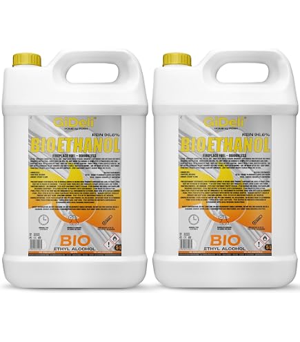 KieselGreen Bioethanolo 5 litri con Fragranza per Caminetto a...KieselGreen Bioethanolo 5 litri con Fragranza per Caminetto a...Bioetanolo Profumato | Confronta prezzi | Bioetanolo 5 litri