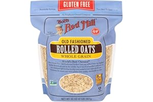 Bob's Red Mill - Old Fashioned Rolled Oats, Gluten Free, Whole Grain, 907g Pouch