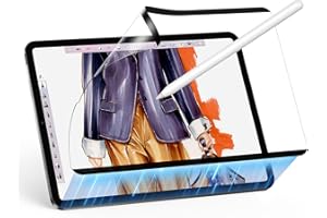 ESR Paper-Feel Magnetyczna folia ochronna kompatybilna z iPad Pro 12.9 (2022/2021/2020/2018), do pisania/rysowania, zdejmowana i wielokrotnego użytku, matowa folia