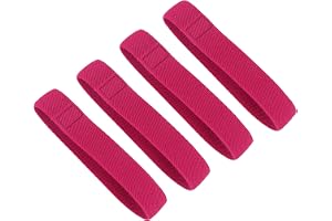 QUARKZMAN Bento Box Strap lunchlådor bä elastisk rosenröd 4 stycken