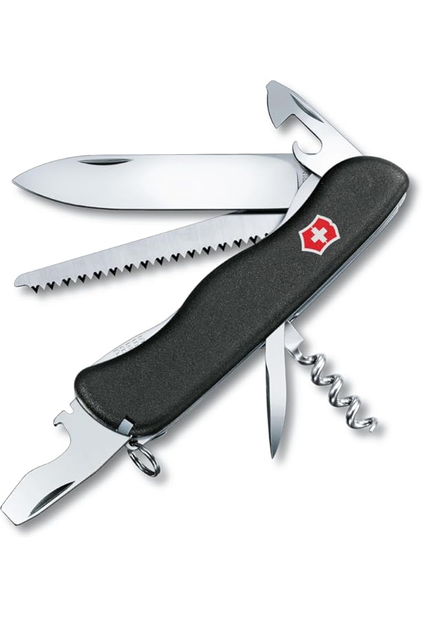 ナイフ Victorinox Forester, 111mm, Walnut Wood, Swiss Made (0.8361.63