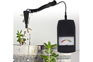 GLOGLOW 2 w 1 Miernik wilgotności gleby i tester poziomu pH dla roślin Uprawy Kwiaty Warzywa Zestawy testowe gleby PH