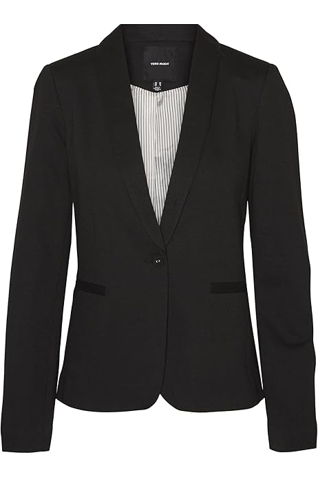VERO MODA Vmharukimo Ls Classic Jersey Blazer Noos Women