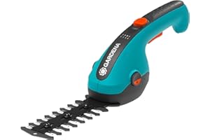Gardena cisailles à Gazon et arbustes sans Fil ClassicCut Li: cisaille à Gazon et Coupe-arbustes, poignée Confortable avec indicateur d'état de Charge LED, Changement de Lame sans Outils (9885-20)