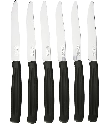 BUGATTI Glamour - Nu Set Coltelli da Formaggio, Acciaio Inossidabile, Nero, 16x26x3 cm