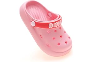 ZYLDK Unisex Kids Boys Girls Garden Clogs Shoes Summer Slippers Pool Slides Kids Non-Slip Beach