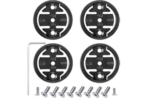 EHOMIIII Adaptateur universel pour ordinateur de vélo : support de remplacement pour support de potence compatible pour une fixation sûre