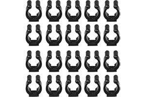 EEEKit Lot de 20 supports muraux pour canne à pêche