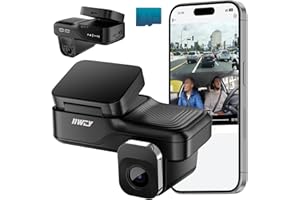 IIWEY L7 4G LTE Dash Cam Front and Inside| 24/7 Parking Monitoring | Real-Time Remote View | Smart Motion Alerts & Cloud Storage | Two-Way Audio, Privacy Mode (32G SD Card & SIM Card Included)