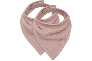 Jollein Lot de 2 bavoirs bandana