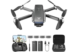 ‎DEERC DEERC Drohne mit Kamera 1080P für Kinder, Anfänger, D20S RC Drohnen faltbar mit FPV Übertragung, 2 Akkus Lange Flugzeit, Bürstenloser Motor,Höhenhaltung,Optisch Fluss Spielzeug Geschenk für Jungend,C0