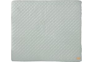 roba Wickelauflage soft roba Style - 85 x 75 cm - Wickeltischauflage abwaschbar - Baby Wickelunterlage gesteppt - Frosty Green