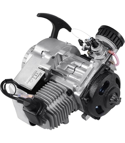 Motore Minimoto Quad Adulti 49cc 2 Tempi Motore Pull Start Per Pocket Bike Mini Dirt Bike ATV Motore Minimoto 50cc - Foto 2