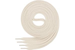 Di Ficchiano SCHNÜRSENKEL flach 7mm breit für Sneaker Sportschuhe Lederschuhe - flache Schuhbänder sehr reißfest - Shoe Laces - 45 Farben, 60 cm - 220 cm Länge, Polyester