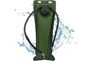 DOUKESH 3L Camel Bag,Sacca Acqua per Zaino,Sacca Idrica,Sacca di Idratazione,Sacca per Acqua da Zaino,Sacca Idratazione Portatile,TPU Serbatoio dell'Acqua Antibatterico per Escursionismo,Campeggio,Trekking