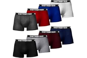 DSTROYED ® Boxershorts Herren 10-er / 12-er / 15-er / 8-er Pack S-5XL Unterhosen Männer Unterwäsche Men